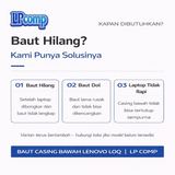 Baut Casing Bawah Lenovo LOQ 15IAX9 15IAX9E 15IRH8 15IRX9 16IRX9 15APH8 15AHP9 Back Cover Screws - foto 2