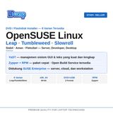 OpenSUSE Linux DVD Installer Stabil Aman Fleksibel Server Developer Desktop Leap Tumbleweed - foto 2