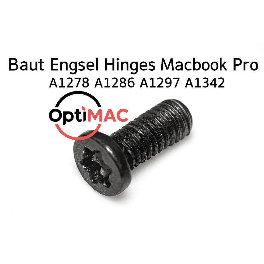 Baut Engsel Laptop Hinges MacBook Pro A1278 A1286 A1297 A1342 Screw OptiMAC