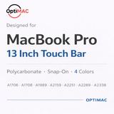 Optimac Hardcase MacBook Pro 13 Inch M1 A2338 A2289 A2251 A1989 A1706 A1708 4 Warna Polycarbonate - foto 6