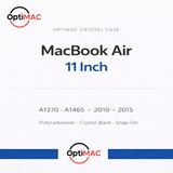 Optimac Crystal Case MacBook Air 11 Inch A1370 A1465 Hardcase Transparan Polycarbonate Slim - foto 2