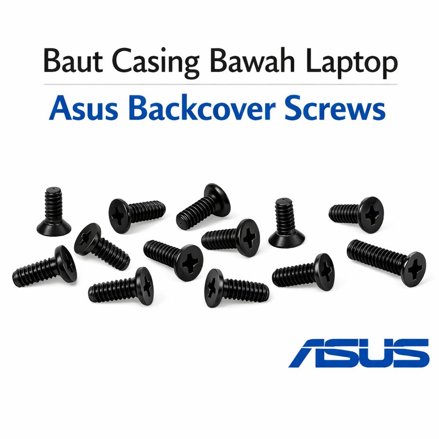 Baut Casing Laptop Asus X441 A455 A442 X455 A412 X450 A416 X515 X454 A456 X407 VivoBook Back Cover