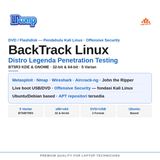 BackTrack Linux DVD Installer Penetration Testing Ethical Hacking Keamanan Pendahulu Kali Linux - foto 2