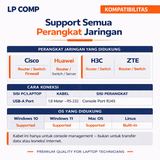 Kabel Console USB to RJ45 PL2303 Prolific RS232 Cisco Router Switch Mikrotik 1.8m LAN Config - foto 5