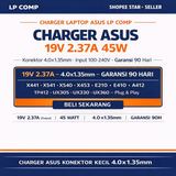 Charger Casan Adaptor Asus X441U X441UA X441B X441BA 4.0x1.35mm 19V 2.37A 45W Ori - foto 2