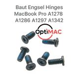 Baut Engsel Laptop Hinges MacBook Pro A1278 A1286 A1297 A1342 Screw OptiMAC - foto 4