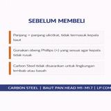 Baut Pan Head Mikro M1.0 M1.2 M1.4 M1.6 M1.7 Carbon Steel 10pcs Sekrup Laptop Elektronik - foto 6