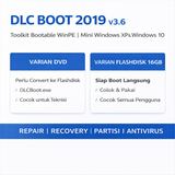 DLC Boot 2019 v3.6 DVD Flashdisk 16GB Toolkit Bootable WinPE Recovery Repair Partisi Antivirus - foto 2