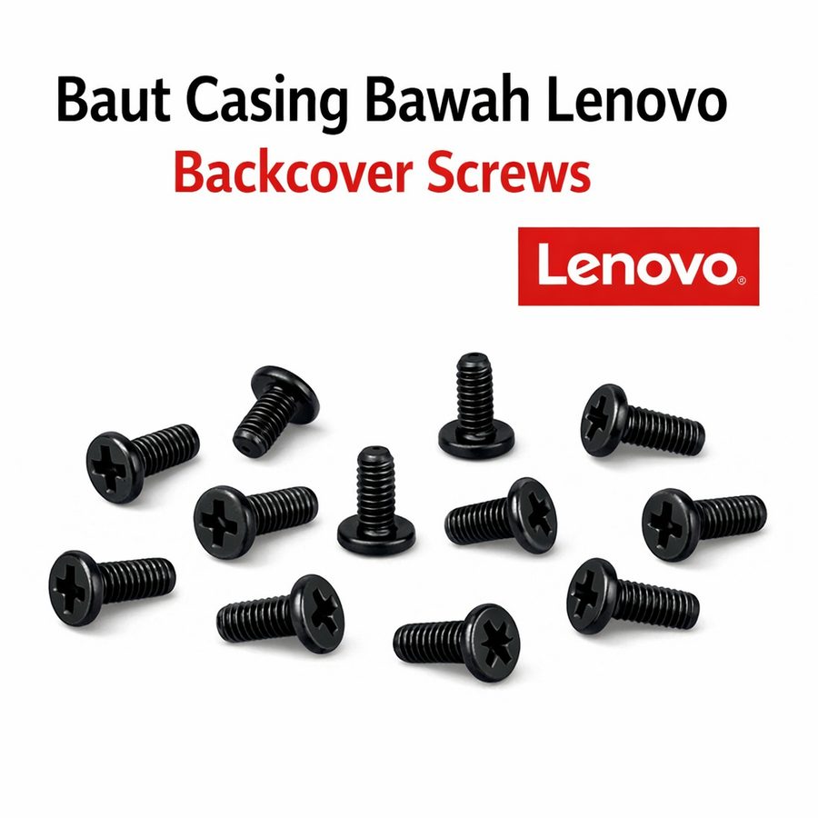 Baut Lenovo IdeaPad V14 V110 V130 V330 L340 G40 G480 V145 Y50-70 Back Cover Casing Bawah Laptop