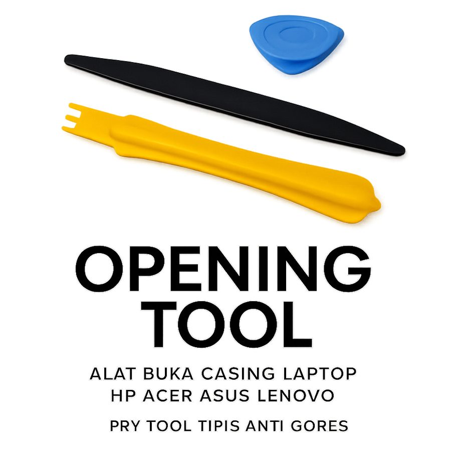 Pry Tool Opening Tool Alat Buka Casing Laptop HP MacBook Tipis Anti Gores ABS