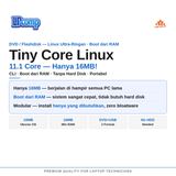 Tiny Core Linux DVD Installer: Distro Linux Super Ringan dengan Performa Cepat - foto 2