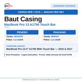Baut Casing MacBook Pro 13 A1706 Touch Bar 2016 2017 Screw Pentalobe Sekrup - foto 2