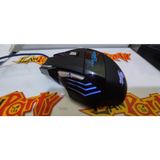 Mouse Gaming Kabel RGB 2400 DPI 6 Tombol USB Anti Slip Kabel Braided Respons Cepat - foto 4