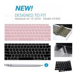 Keyboard Cover Silicone MacBook Air Retina 13 A1932 2018 2019 Anti Air Tipis - foto 5
