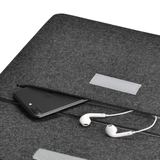 Laptop Sleeve Case 13 Inch with Pouch Felt Premium Slim MacBook Air Pro Sarung Tas Stylish - foto 4