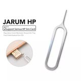 Jarum Ejector SIM Card HP Tray Kartu Tusukan Simcard Tusuk Handphone Buka Slot Colokan Lubang Tool - foto 2