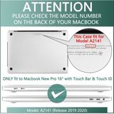 Keyboard Protector MacBook Pro A2141 A2289 Touch Bar 13 16 Inch - Anti Debu Silikon Premium - foto 5