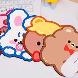 Mousepad Karakter Lucu Bentuk Kucing Bahan Bantal - foto 2