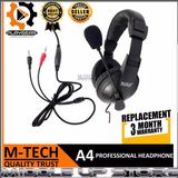 Headset Mtech A4 Good Quality - foto 1