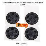 Rubber Feet Kaki Karet MacBook Pro 15 Touchbar 2018 2019 A1990 Original 4 Pcs - foto 1