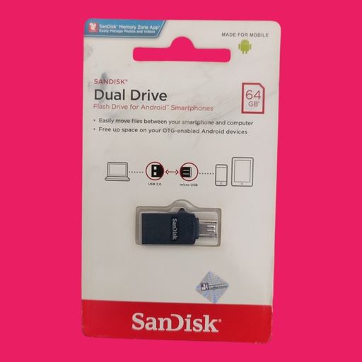 Sandisk OTG Micro USB 64GB Dual Drive Fl