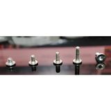 Baut Torx M1.6 Stainless Steel Flat Head – Screw Sekrup 1.6mm Kuat Anti Karat utk Elektronik Laptop - foto 2
