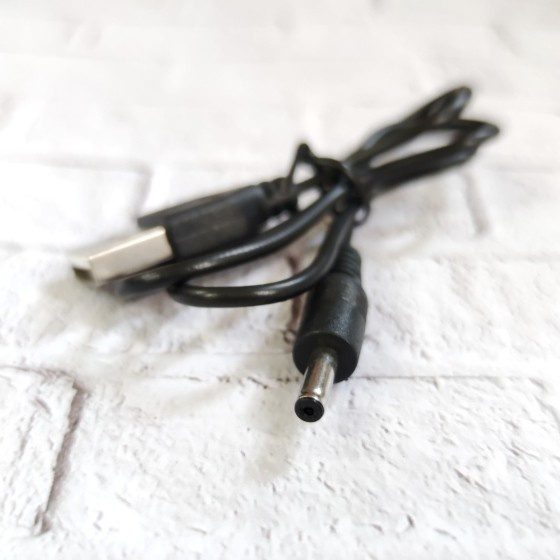Kabel USB 5V ke DC 3.5mm Jack Kecil 5 Volt untuk Adaptor