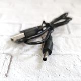 Kabel USB 5V ke DC 3.5mm Jack Kecil 5 Volt untuk Adaptor - foto 1