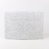 Sleeve Case Laptop MacBook 12 Inch with Pouch Felt Premium Slim Ringan Abu-abu - foto 6