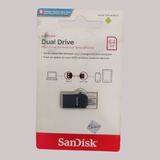 Sandisk OTG Micro USB 64GB Dual Drive Flash Disk Original - foto 2