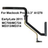 Kabel Harddisk SATA MacBook Pro 13 Inch A1278 2011 821-1226 Flexible Fleksibel Flex Connector - foto 1
