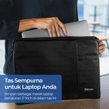 Tas Laptop Sleeve Case Inner Bag 17 Inch Waterproof Shockproof Slim & Elegan Pelindung Aman - foto 4