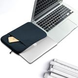 Sleeve Case Laptop 13 Inch Waterproof Anti Gores Anti Benturan Slim Ringan Ritsleting Aman - foto 7