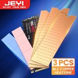 Heatsink SSD NVMe M.2 Pure Copper 3in1 Pendingin Thermal Pad Laptop Desktop PS5 Cooler Upgrade - foto 3