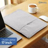 Tas Laptop Sleeve Case Inner Bag 17 Inch Waterproof Shockproof Slim & Elegan Pelindung Aman - foto 2