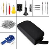 Tool Kit Reparasi Jam Tangan – Set Alat Service Watch Opener Remover Penahan Buka Tutup - foto 7