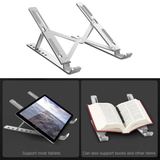 Stand Laptop Aluminium Lipat 12-17 Inch Adjustable 6 Level Portable Ergonomis Dudukan Penyangga - foto 8