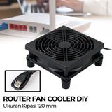 Router Fan Cooler Cooling Case DIY USB 120mm  - foto 1
