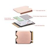 Heatsink SSD M.2 2230 NVMe Copper Cooler Steam Deck ROG Ally PS5 Xbox Pendingin Anti Overheat - foto 2