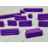 Penutup Lubang Anti Debu MacBook Air Pro Retina A1369 A1466 A1502 Silikon - foto 6