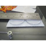 Karet Kaki Laptop Bening Anti Slip Tatakan Alas Bantalan Bulat Clear Rubber Feet DIY Universal - foto 8