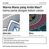 Mouse Pad Bulat Vintage Bohemian Motif Mandala Anti Slip Diameter 20cm Estetik - foto 4