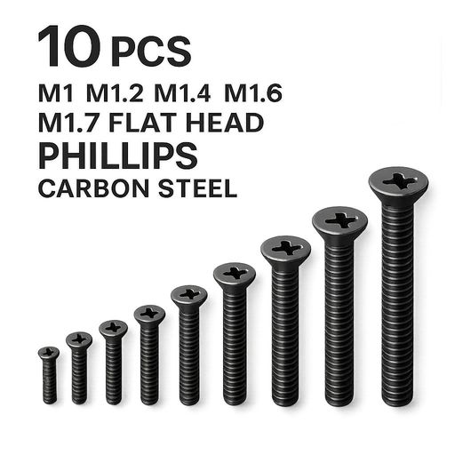 Baut Kecil Mikro M1 M1.2 M1.4 M1.6 M1.7 