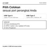 Mini USB Hub 3.0 3 Port Type C A Super Speed 480 Mbps Windows Macbook SmartPhone OTG - foto 3