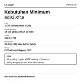 Linux Mint DVD Installer OS Cepat Ringan Stabil Cocok Laptop Lama & Baru Bahasa Indonesia - foto 3