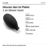 Blower Angin Karet Manual Pembersih Debu Laptop Keyboard Kamera Lensa Sensor Air Blower Dust - foto 6