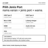 Dust Plug Cover USB Type C Type A - Penutup USB Port Silikon Laptop Komputer Smartphone Anti Debu - foto 2