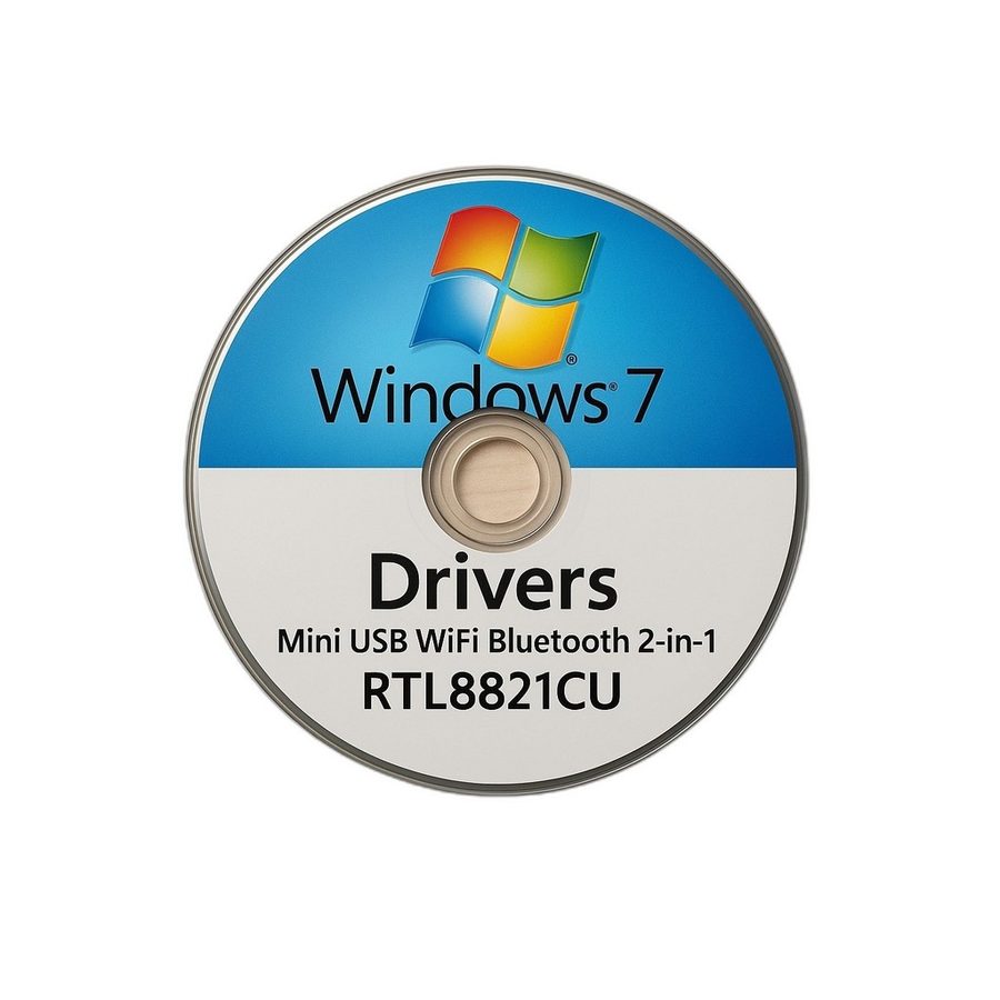 Driver Windows 7 8 10 Mini USB WiFi Bluetooth 2in1 RTL8821CU Mini CD Installer