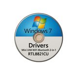 Driver Windows 7 8 10 Mini USB WiFi Bluetooth 2in1 RTL8821CU Mini CD Installer - foto 1