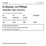 Obeng Torx Bintang T2 T3 T4 T5 T6 TR8 TR9 TR10 Secure Presisi iPhone MacBook Laptop - foto 3